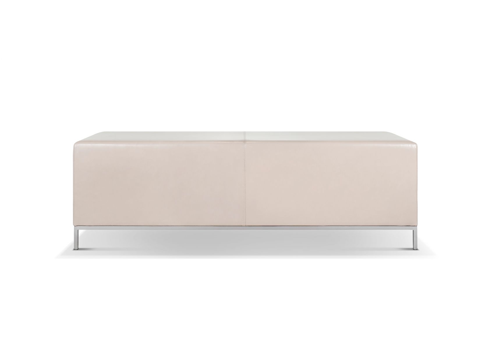 NGV Bench Beige Leather