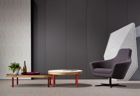 Goodwood Table, Paloma Chair and Soft Boundary