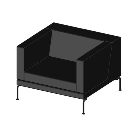 3D Kayt Rest Sofa CAD Models