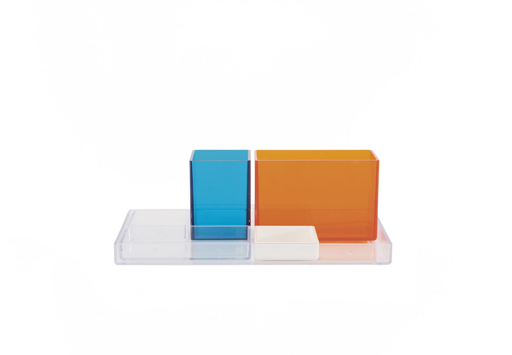 Bento Collection Amber, Blue, White & Clear