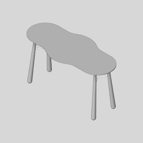 Revit Toku Table Models