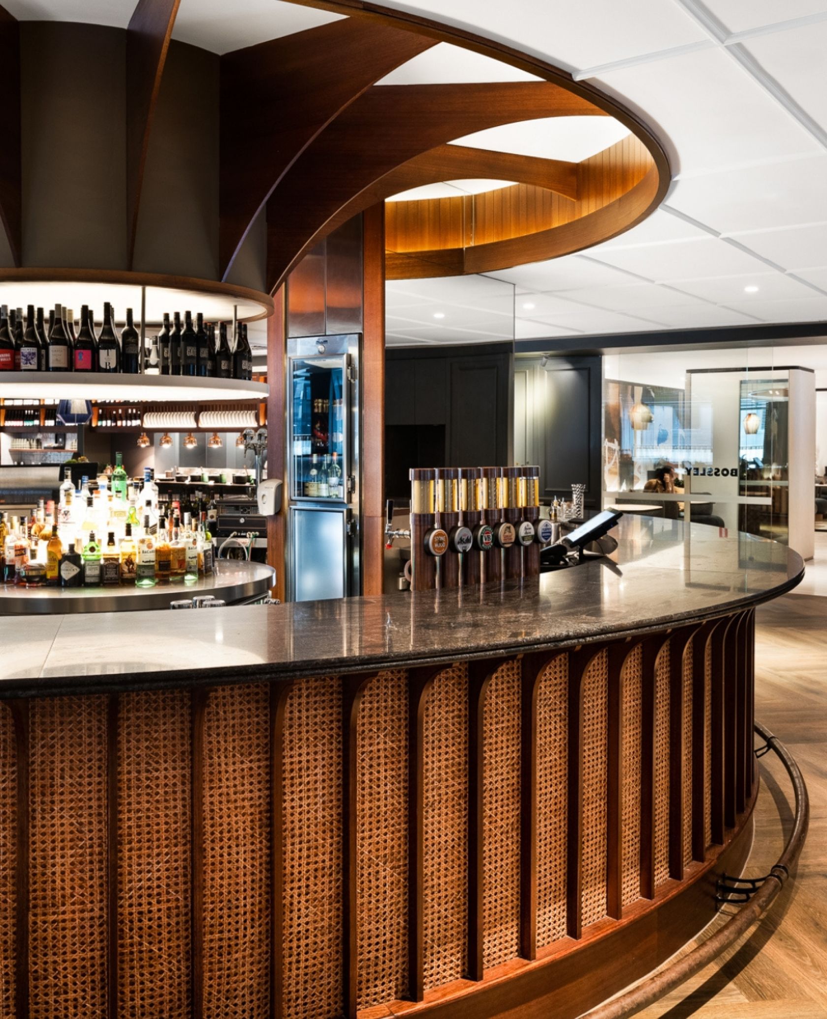 Rydges Melbourne Portrait Restaurant Bar Hotel Refurbishment Schiavello Construction