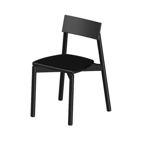 3D Rib Chair CAD Model