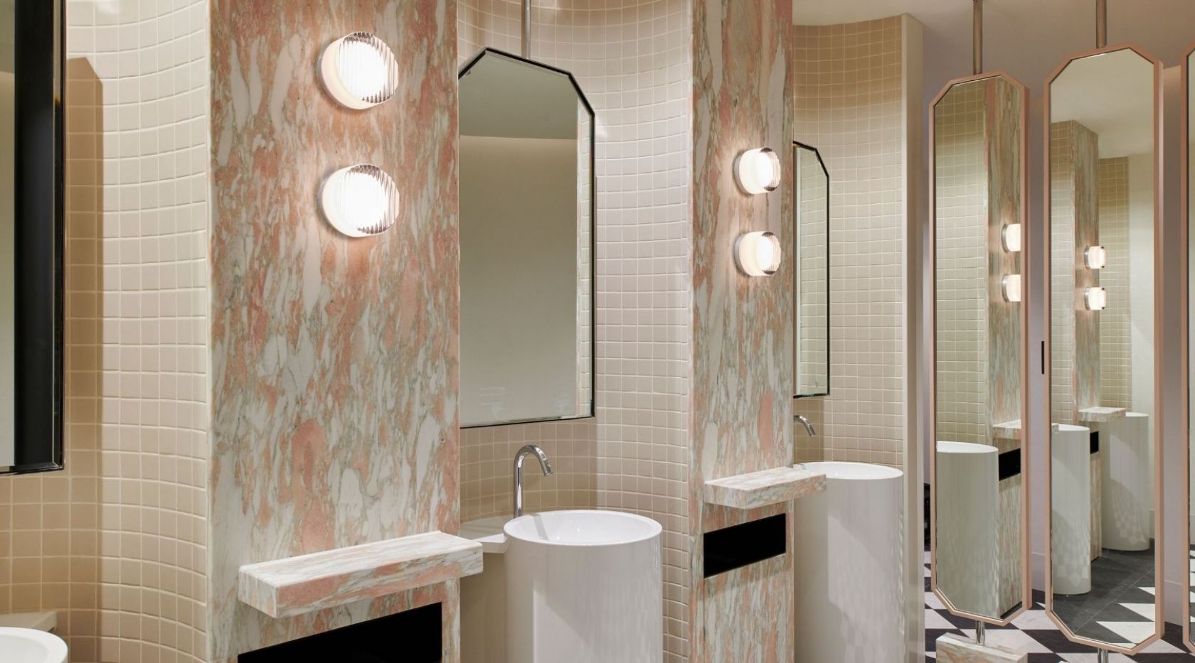 schiavello construction chadstone refurbishment luxe mall amenities bathroom