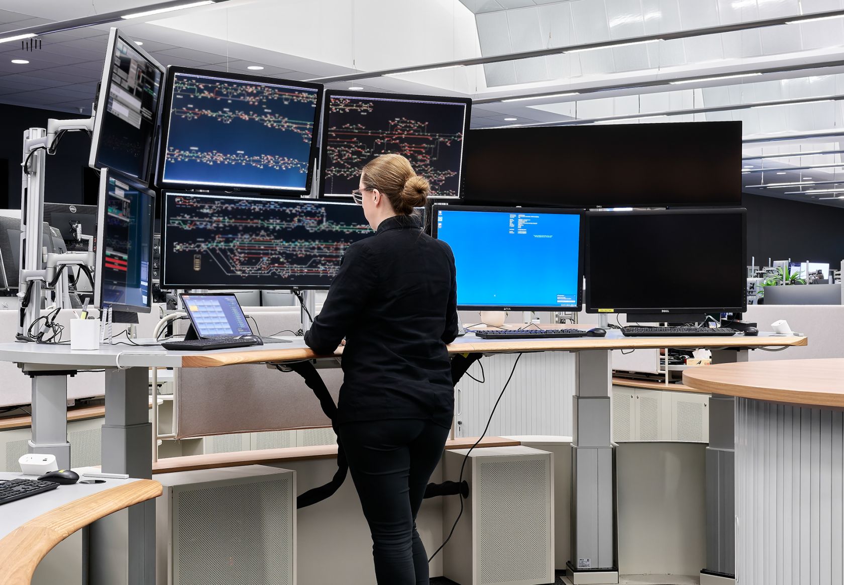 Woman at desk