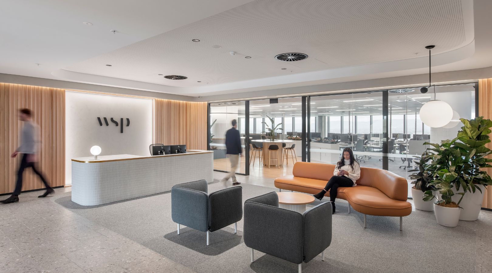 wsp adelaide south australia fitout header reception