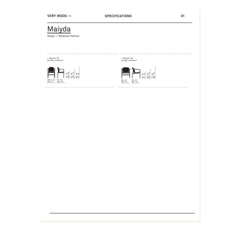 Maiyda Specification Sheet