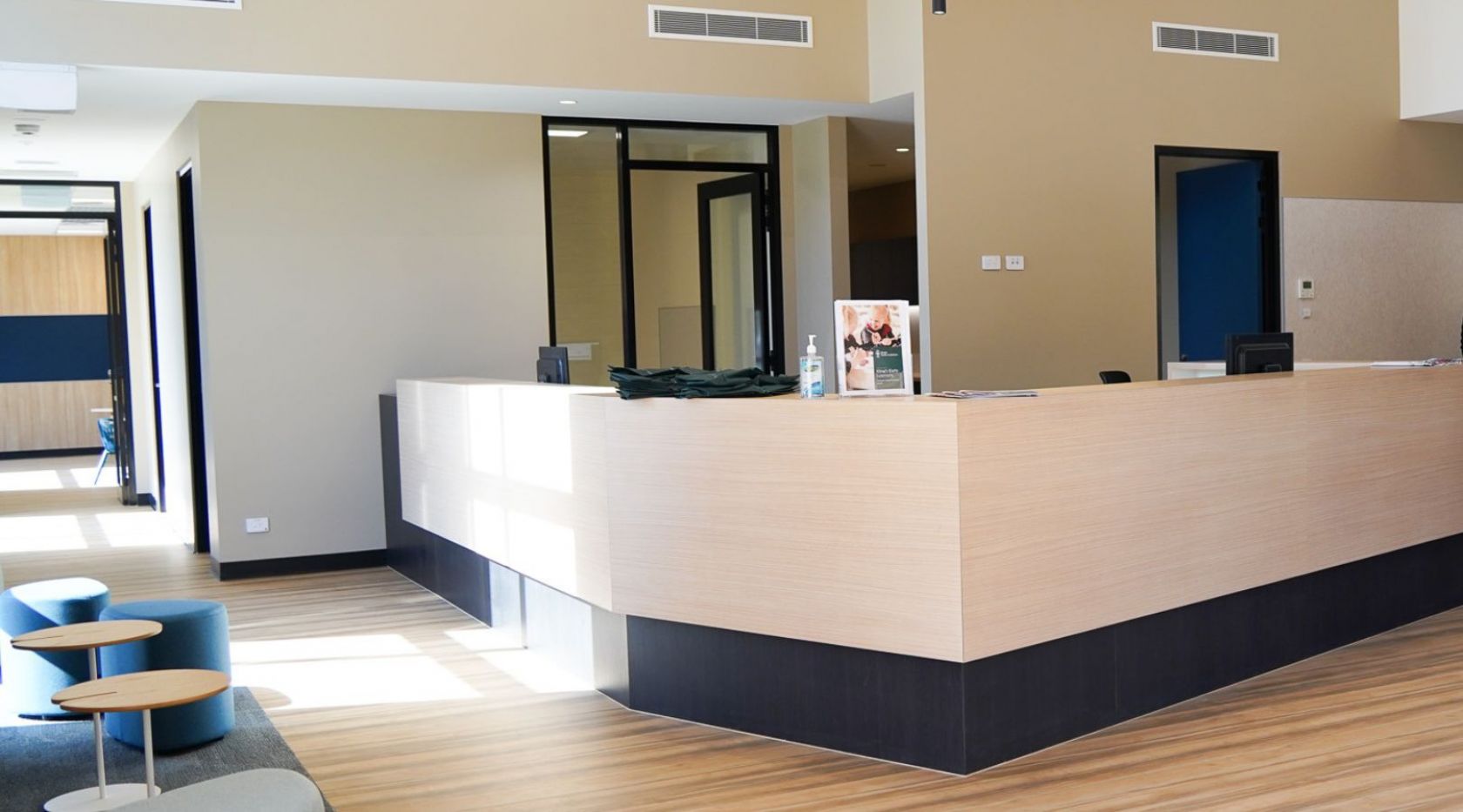 kings baptist grammar school mt barker adelaide hills reception desk schiavello construction