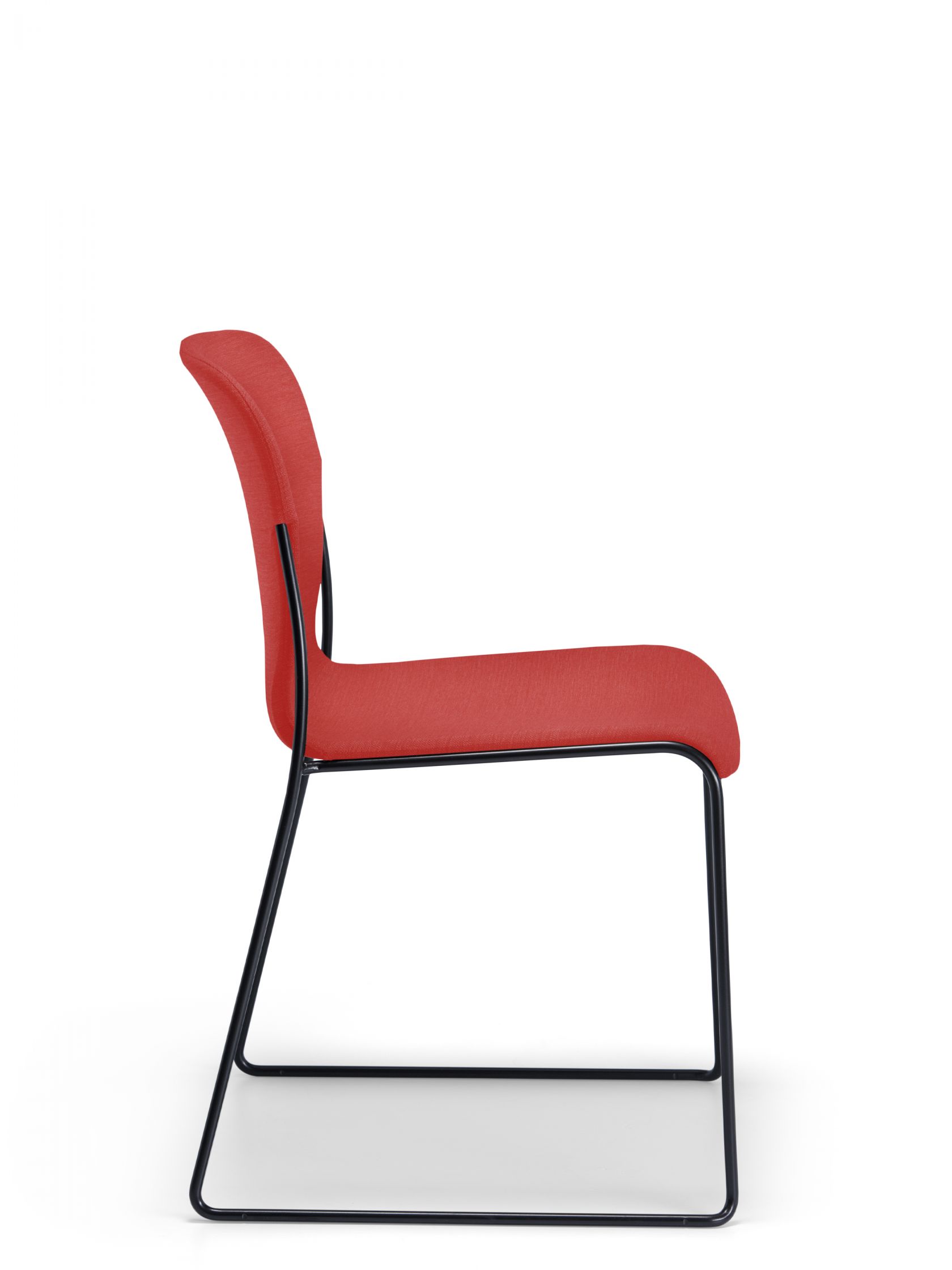 Taurini Chair Upholstered Side Angle