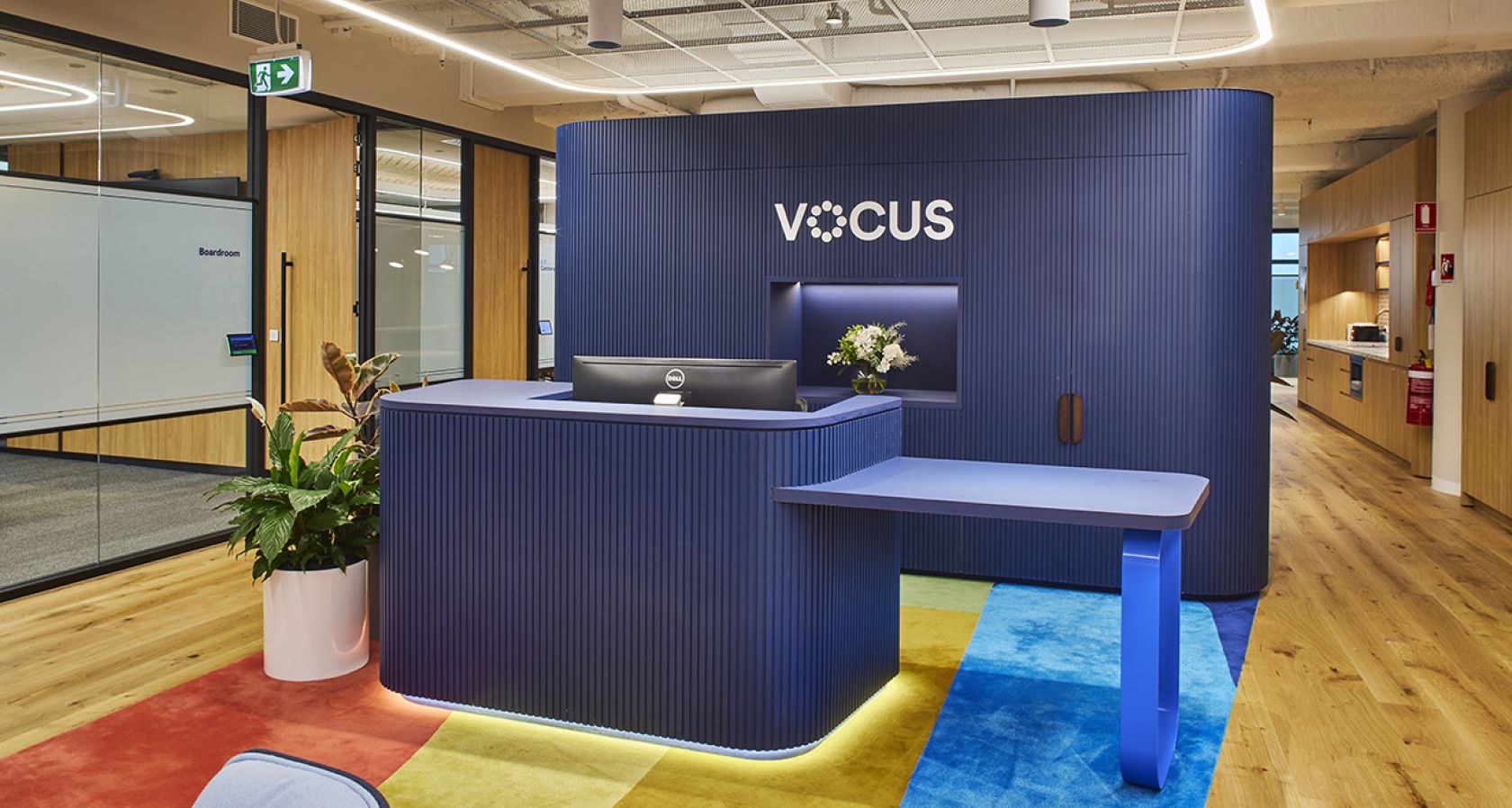 Vocus reception area