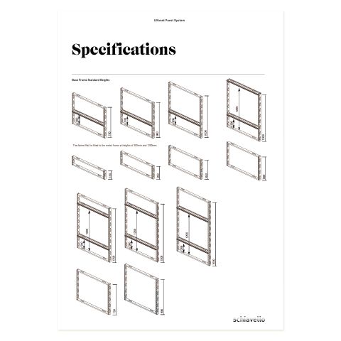 Ultimet Panel System Specification Sheet