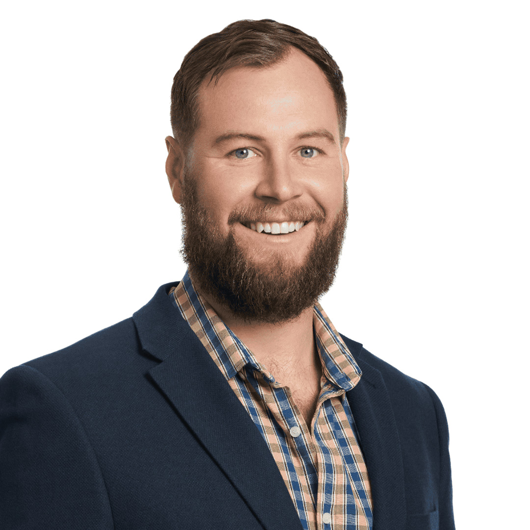 portrait, schiavello, headshot, robert walsh, head, person, face, beard, happy, smile, adult, male, man