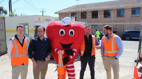 lifejacket, adult, male, man, person, people, jacket, costume, mascot, street